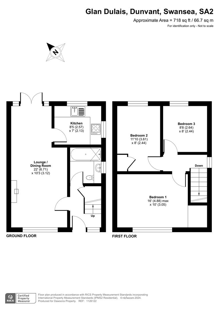 Glan Dulais, Dunvant, Swansea, £215,000 Dawsons Property